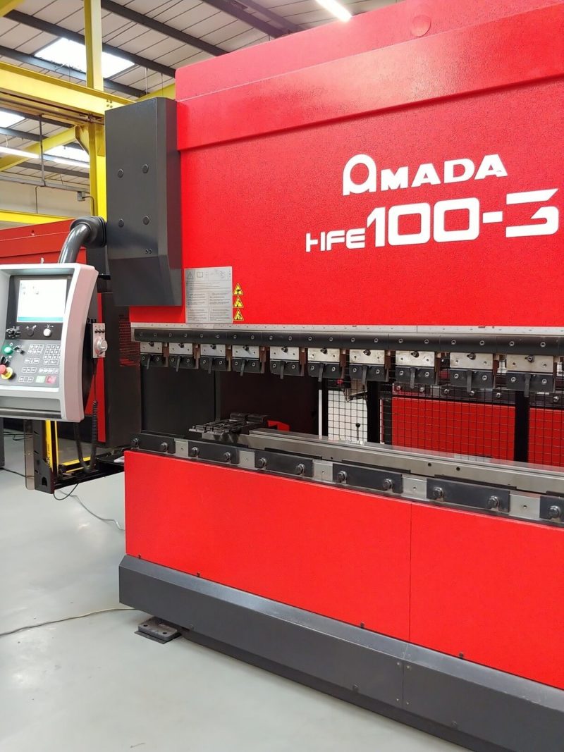 Amada HFE 100-3, 2007 CNC press brake