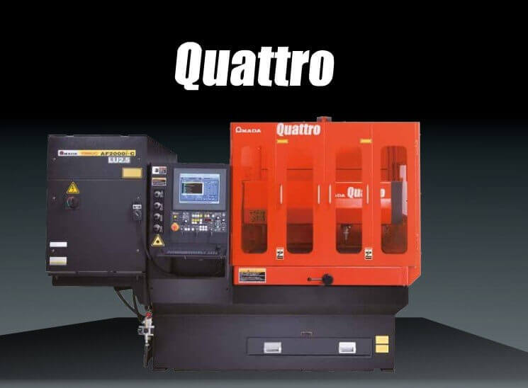 Laser cutting machine Amada Quattro